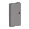 Electronic Controls 2gang grey metallic - Platform 63