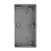 Electronic Controls 2gang grey metallic - Platform 63