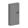 Electronic Controls 2gang grey metallic - Platform 63