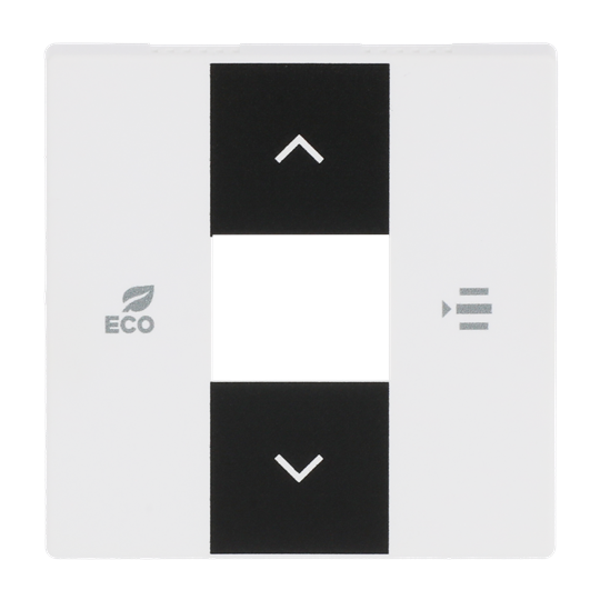 User Operation Symbols "up, down, ECO, menu" 1gang studio white matt - Platform 63 – Image 3 of 4