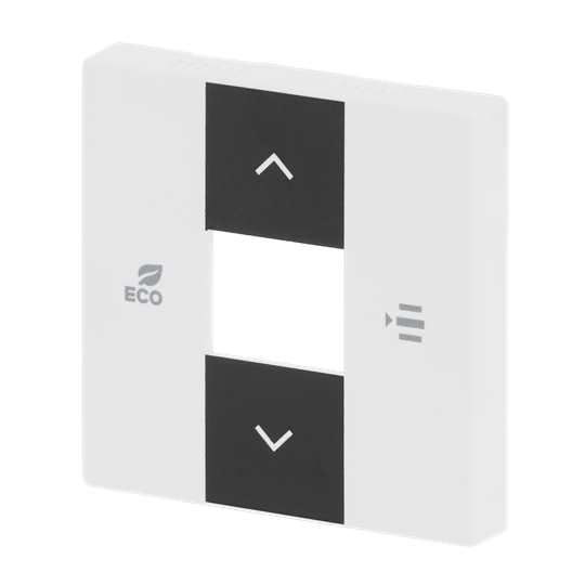 User Operation Symbols "up, down, ECO, menu" 1gang studio white matt - Platform 63 – Image 4 of 4
