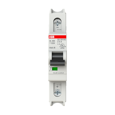 Miniature Circuit Breakers MCBs - SU200DC - 1P - 5 A - Z