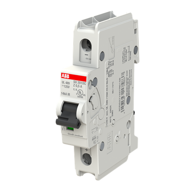 Miniature Circuit Breakers MCBs - SU200DC - 1P - 0.5 A - Z