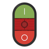MPD2-11R Double Pushbutton