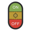 MPD3-11Y Double Pushbutton