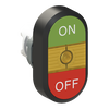 MPD3-11Y Double Pushbutton
