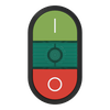 MPD13-11G Double Pushbutton