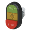 MPD15-11Y Double Pushbutton