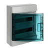 Consumer unit , Surface mounting, 24 modules, 2 row(s), IP65, Door: Single, Plastic, Transparent, Dimensions: 435 mm x 320 mm x 155 mm