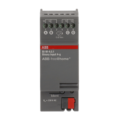 BI-M-4.0.1 Binary Input, 4-fold, 230 V, MDRC