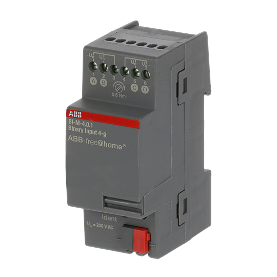 BI-M-4.0.1 Binary Input, 4-fold, 230 V, MDRC – Görsel 4 / 4