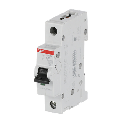 Miniature Circuit Breaker - S200M - 1P - 16 A - C - (AC) 10 kA