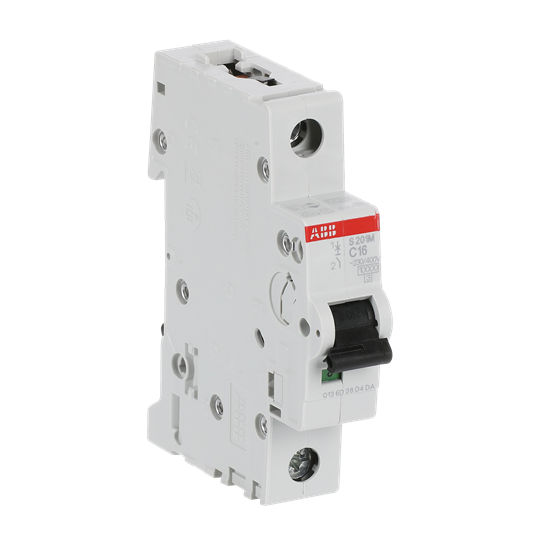 Miniature Circuit Breaker - S200M - 1P - 16 A - C - (AC) 10 kA – Image 3 of 4