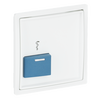 Cover plate Doctor / Blue 1 gang  studio white - Platform 63