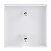 Cover plate for Pull-cord switch 2610/6 UC-xx, 2610/6 UJ-xx, Pull cord studio white matt - Platform 63