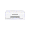 Cover plate 50x50 mm with Hinged Lid Telecommunication inserts studio white - alpha