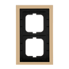 Cover frame 2-gang gold - carat