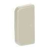 Rocker with Small Transparent Calotte 2gang white - Busch-Duro 2000 SI