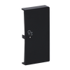 Rocker Symbol "dimming" with Small Transparent Calotte 2gang anthracite - Platform 63