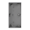 Electronic Controls 2gang grey metallic - Platform 63