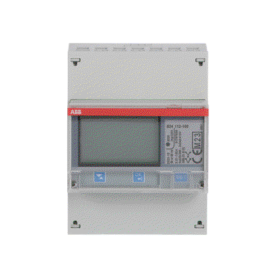 Energy meter 'Steel', Modbus RTU, 3-phase, 1 A