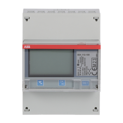 Energy meter 'Steel', RS-485, 3-phase, 1 A