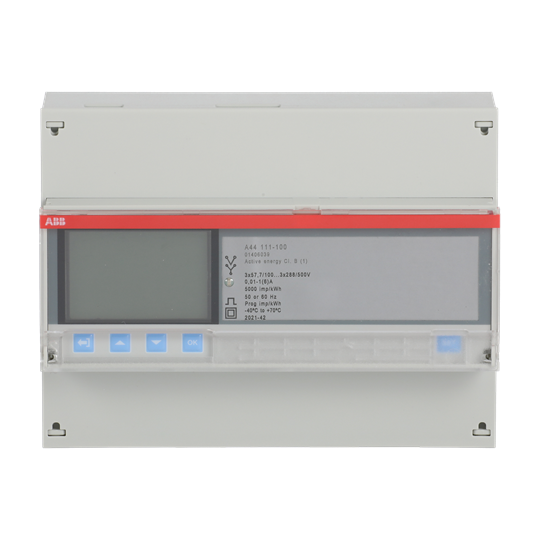 Energy meter 'Steel', 3-phase, 1 A – Image 2 of 3