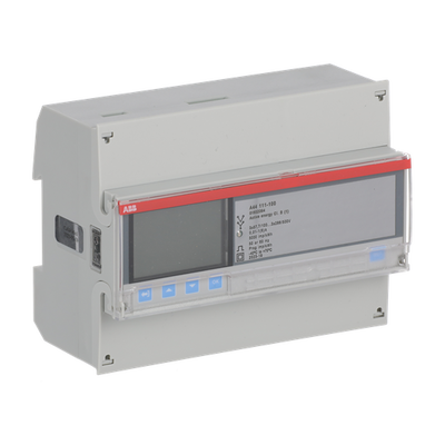 Energy meter 'Steel', 3-phase, 1 A