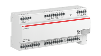 JRA/S8.230.4.2 Blind/Roller Shutter Act, Travel Det, Binary Inp, 8-f, 230 V AC, Man Op, MDRC