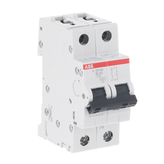 Miniature Circuit Breaker - S200 - 1P+N - 20 A - B - (AC) 6 kA – Image 2 of 3