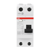 Residual Current Circuit Breaker FH200 - 2P - 100 mA - 63 A - Type AC