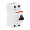 Residual Current Circuit Breaker FH200 - 2P - 100 mA - 63 A - Type AC