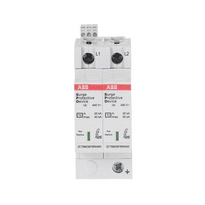 OVR T2 2L 40-440 P TS QS Surge Protective Device