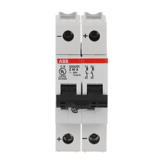 Miniature Circuit Breaker - S200UDC - 2P - 40 A - Z - (230 V AC) 14 kA – Image 2 of 4