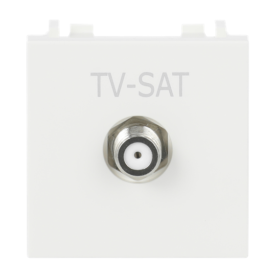 TV/SAT outlet White - Zenit BS