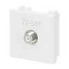 TV/SAT outlet White - Zenit BS