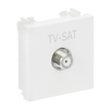 TV/SAT outlet White - Zenit BS