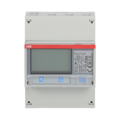 Energy meter 'Silver', M-bus (wired), 3-phase, 5 A