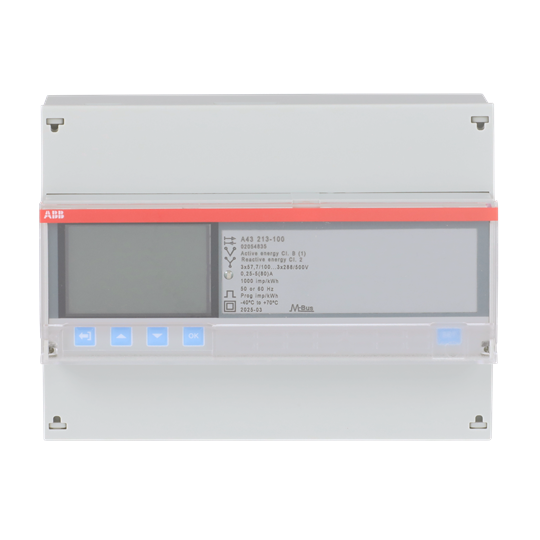 Energy meter 'Bronze', M-bus, Three-phase, 5 A