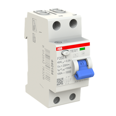 Residual Current Circuit Breaker F200 - 2P - 500 mA - 40 A - Type A