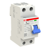 Residual Current Circuit Breaker F200 - 2P - 100 mA - 100 A - Type A