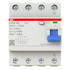 Residual Current Circuit Breaker F200 - 4P - 30 mA - 100 A - Type AC