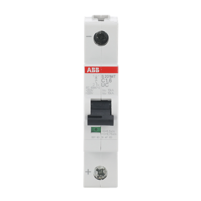 Miniature Circuit Breaker - S200MTUC - 1P - 1.6 A - C - (AC) 10 kA