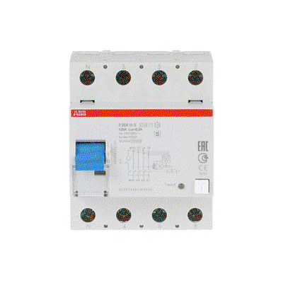 Residual Current Circuit Breaker F200 - 4P - 500 mA - 125 A - Type B