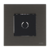 Flex outlet 1 gang Stainless steel - Millenium