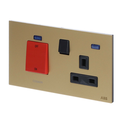 Cooker control unit Without imprint Matt Gold - Millenium