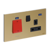 Cooker control unit Without imprint Matt Gold - Millenium
