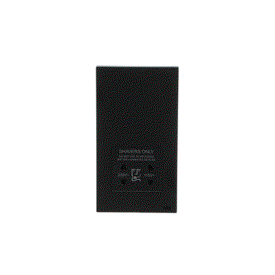 Socket outlet Shaver Silk Black - Millenium