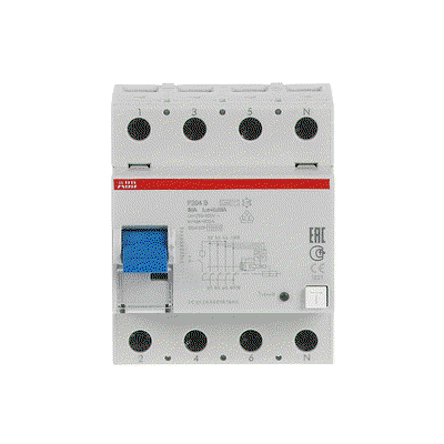 Residual Current Circuit Breaker F200 - 4P - 30 mA - 80 A - Type B
