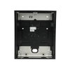 Flush-mounted box, 2/3, black